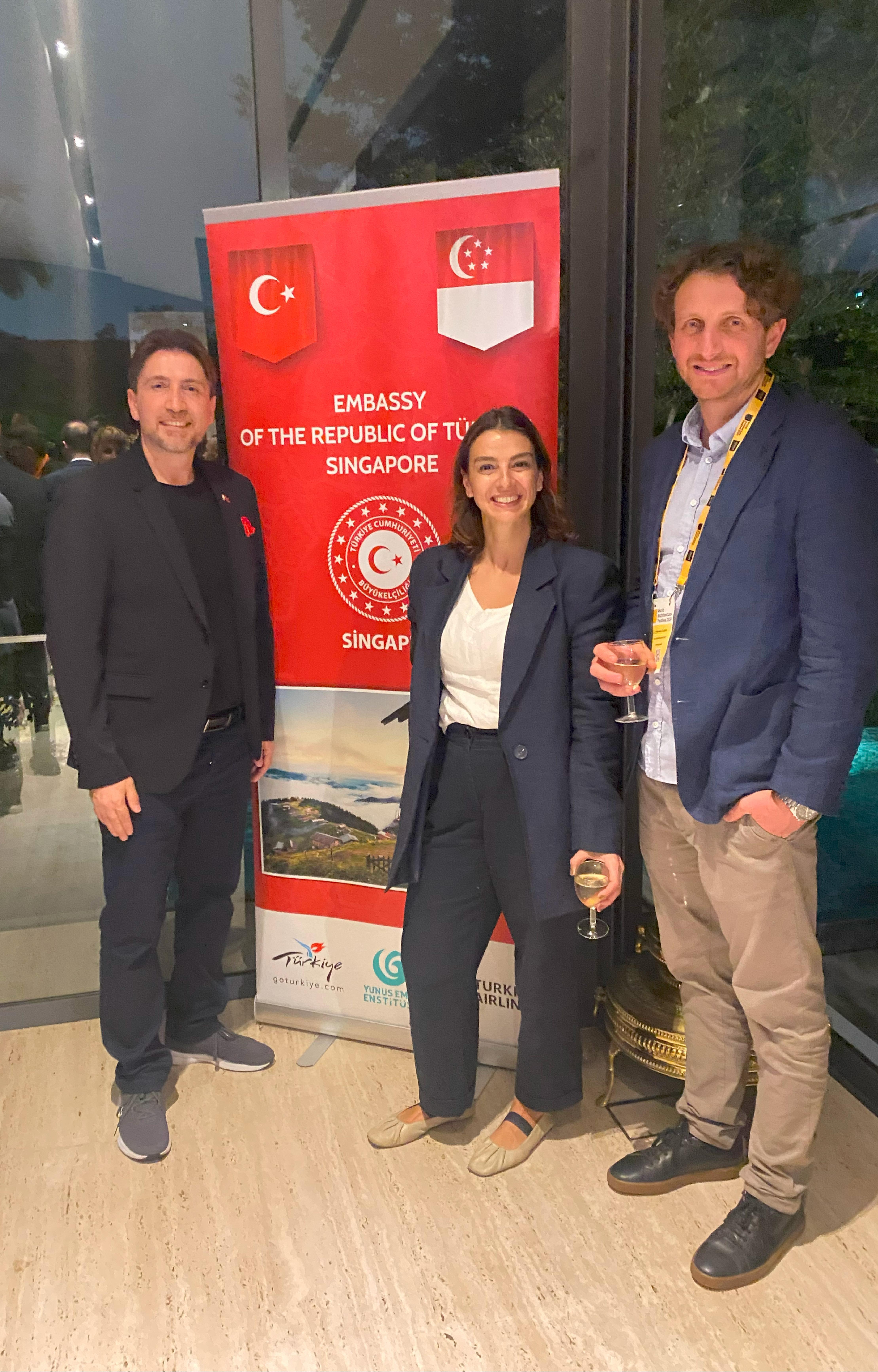 Ofisvesaire at the Turkish Embassy in Singapore